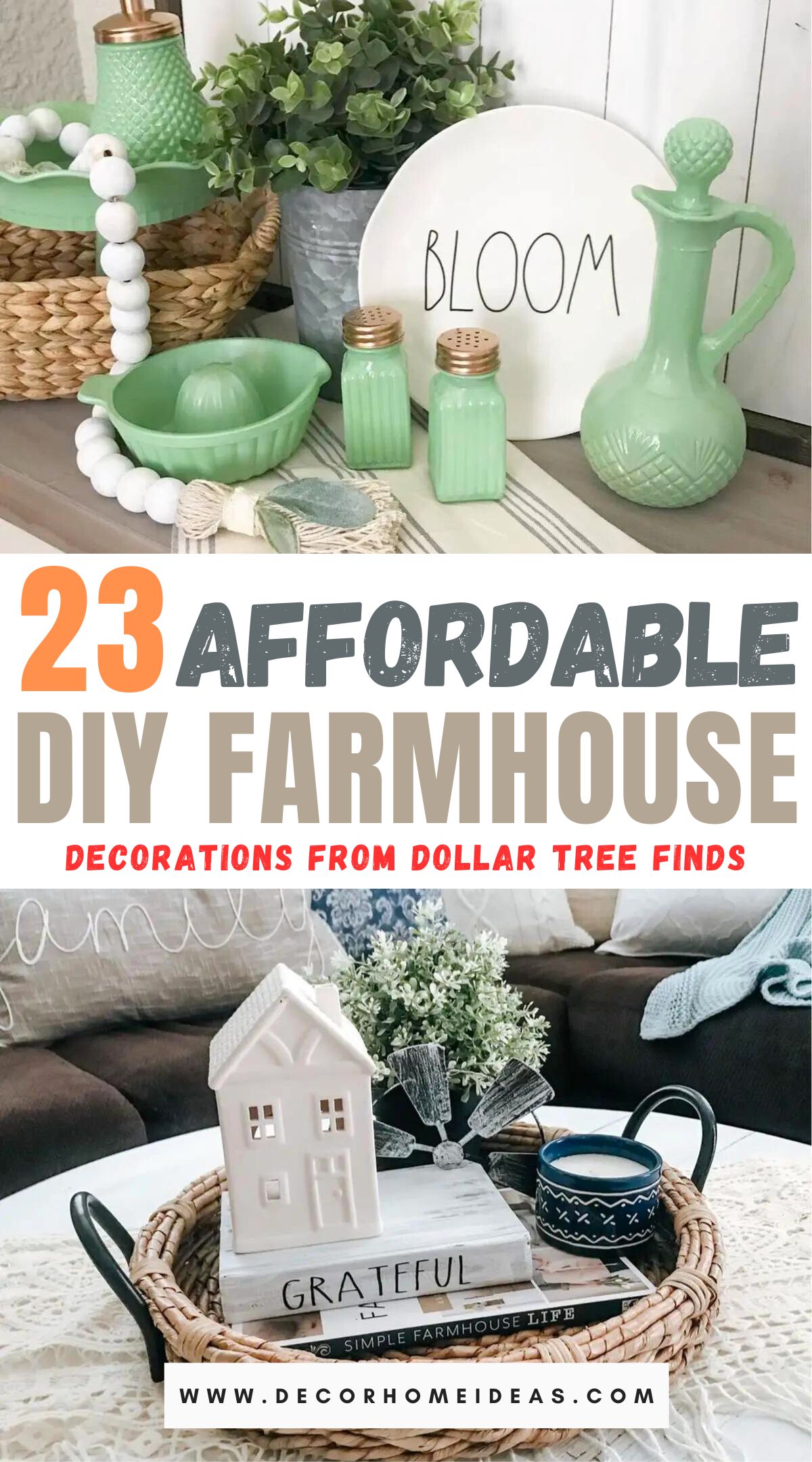 Best DIY Dollar Tree Farmhouse Decor