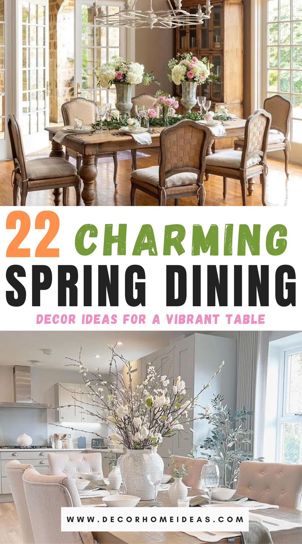 Best Spring Dining Table Decor