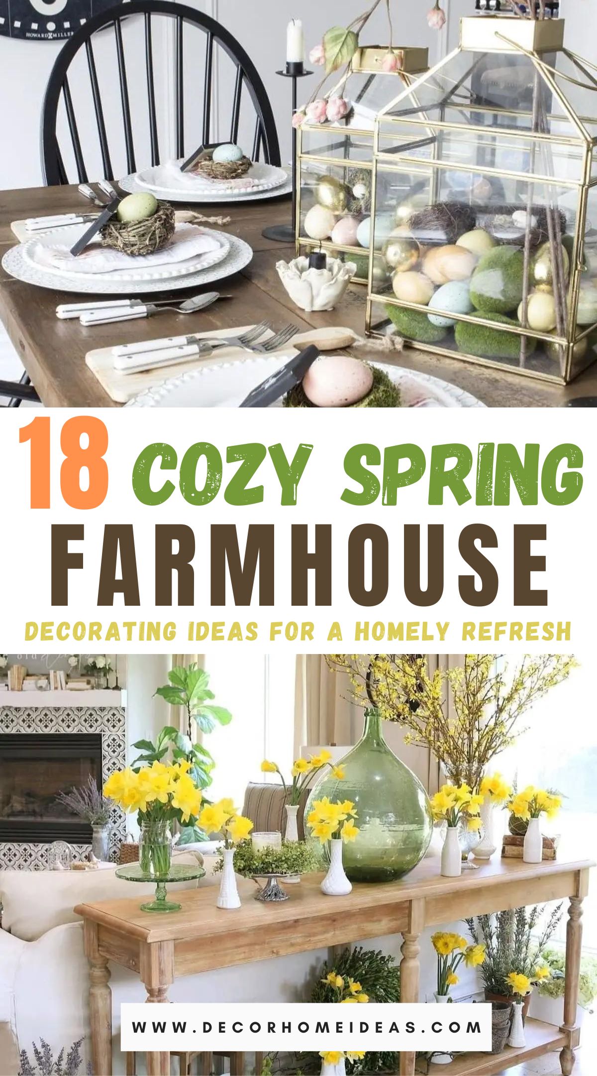 Best Spring Farmhouse Decor Ideas