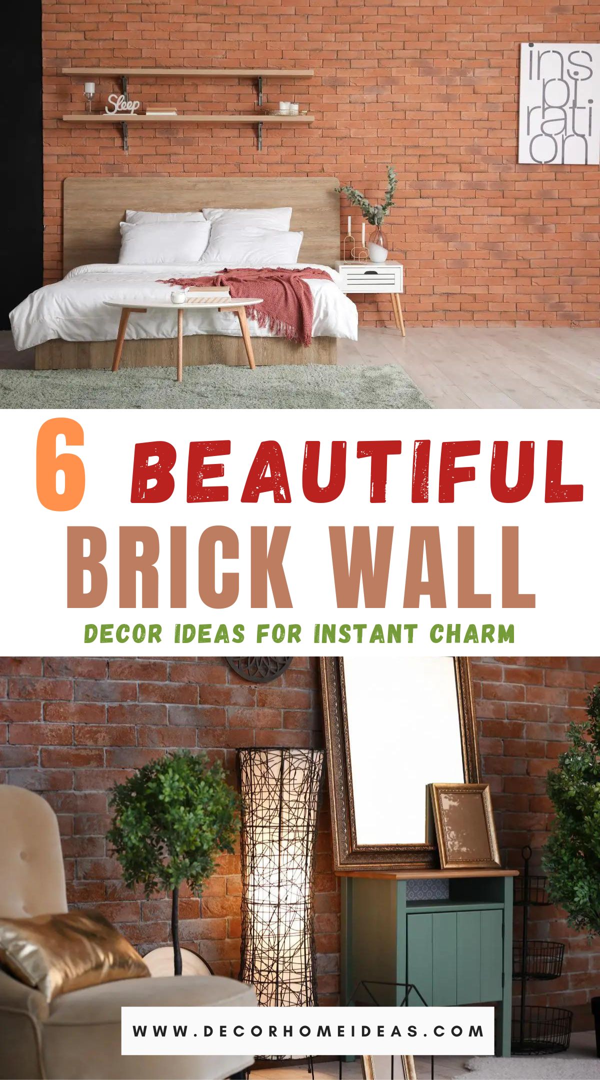 Brick Wall Decor Ideas