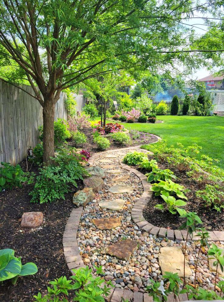 Rustic Garden Path