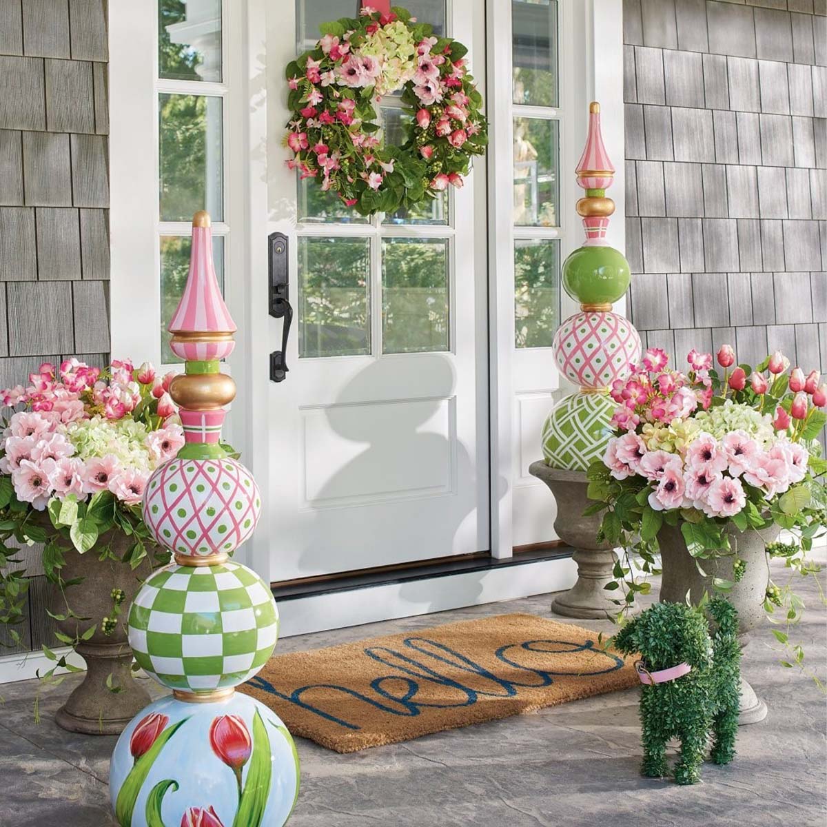 15 spring door decoration 8