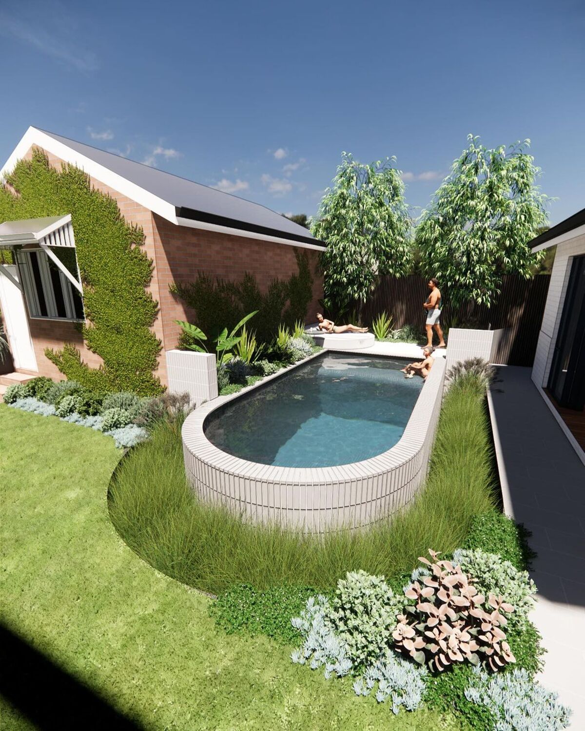 17 backyard above ground pool ideas 1