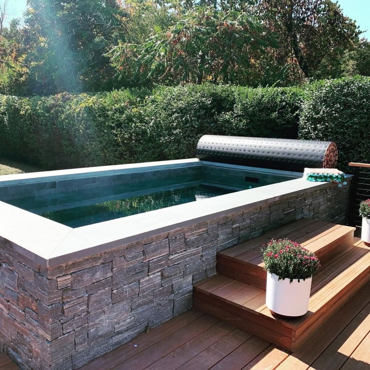 17 backyard above ground pool ideas 12