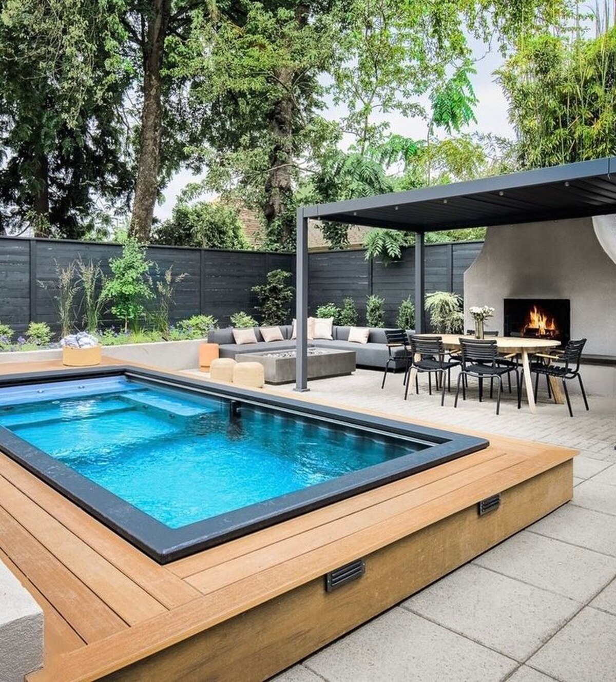 17 backyard above ground pool ideas 2