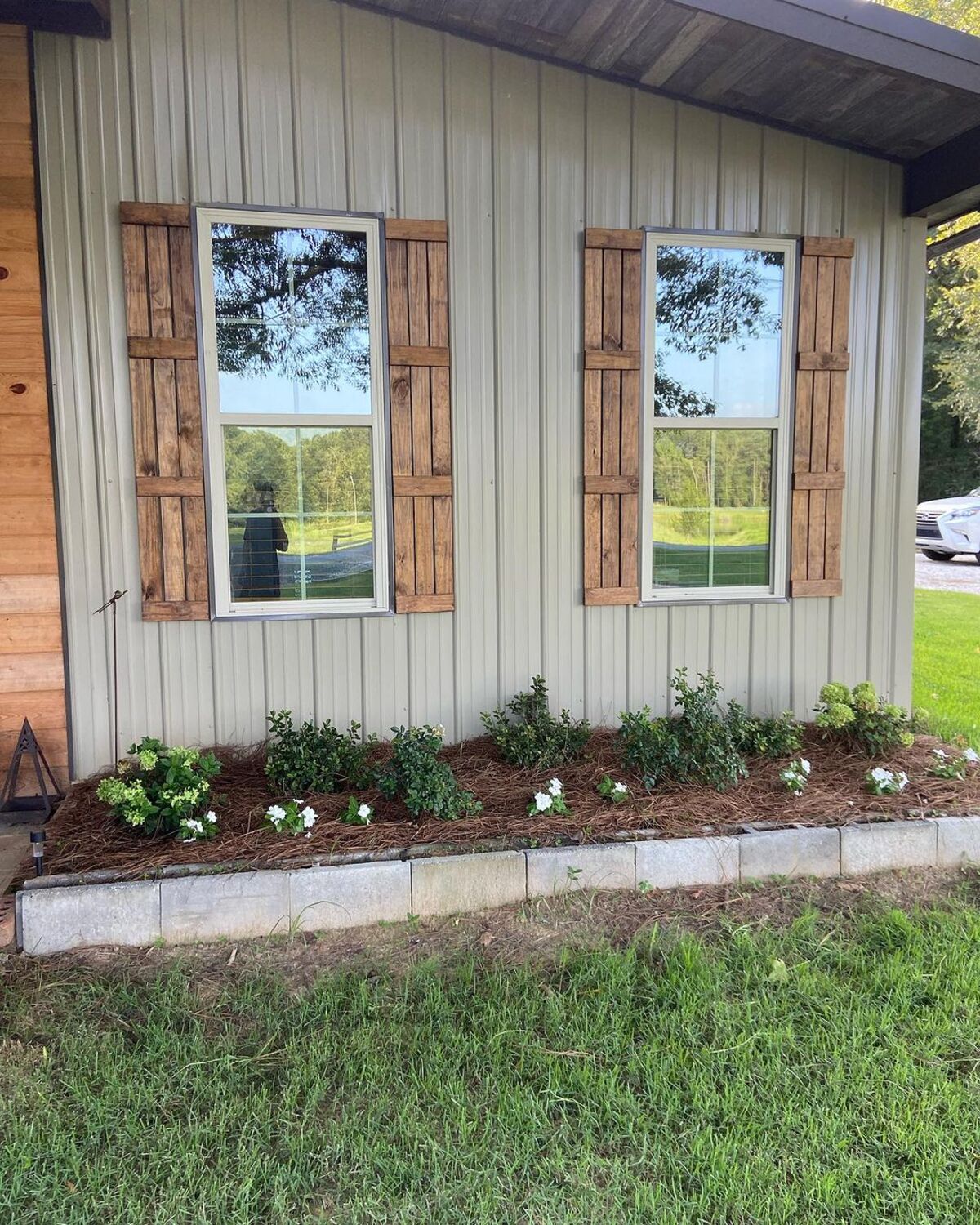 18 diy flower beds in front of house 12