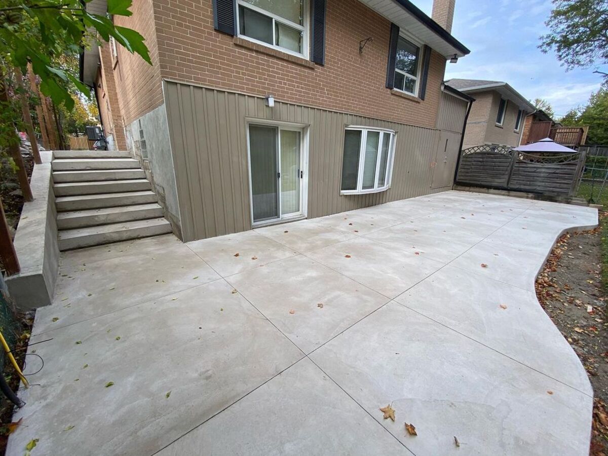 19 backyard cement patio ideas 14