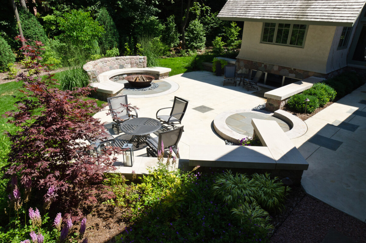 19 backyard cement patio ideas 19
