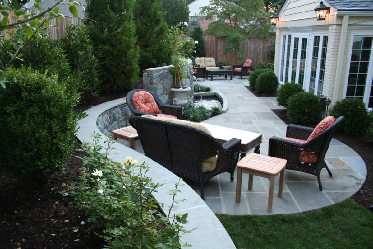 19 backyard cement patio ideas 5