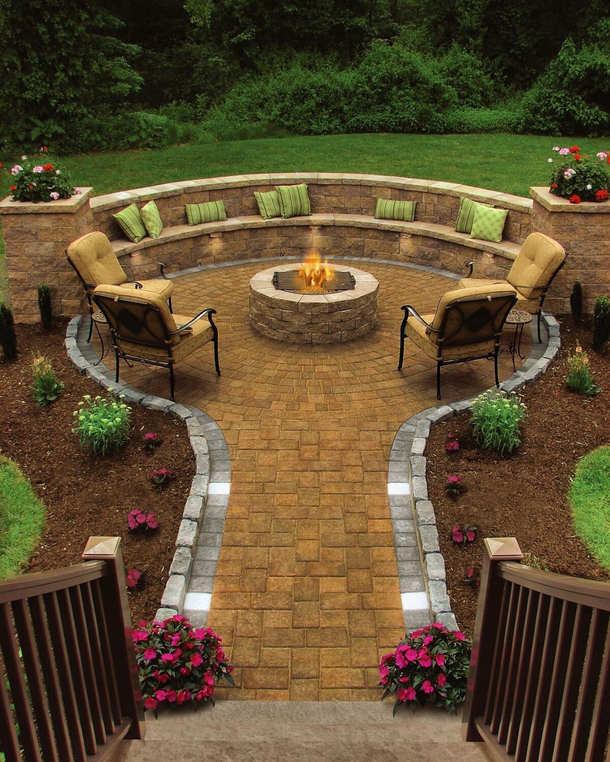 27 fire pit area ideas 9