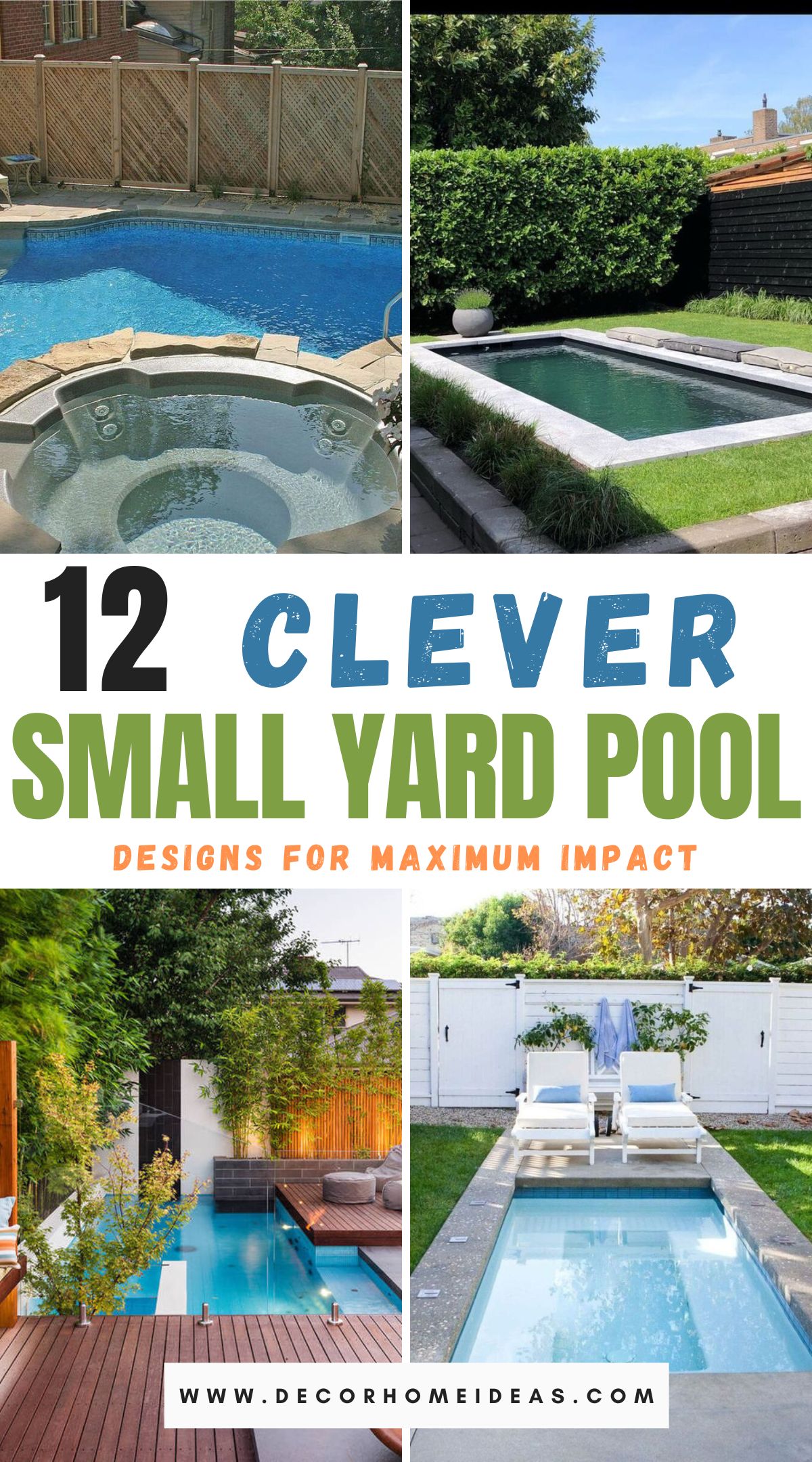 Maximize your small yard space with these 12 ingenious pool designs. From compact lap pools to stylish plunge pools, discover innovative ideas that bring relaxation and luxury to even the most petite outdoor spaces, creating a refreshing oasis right at home.