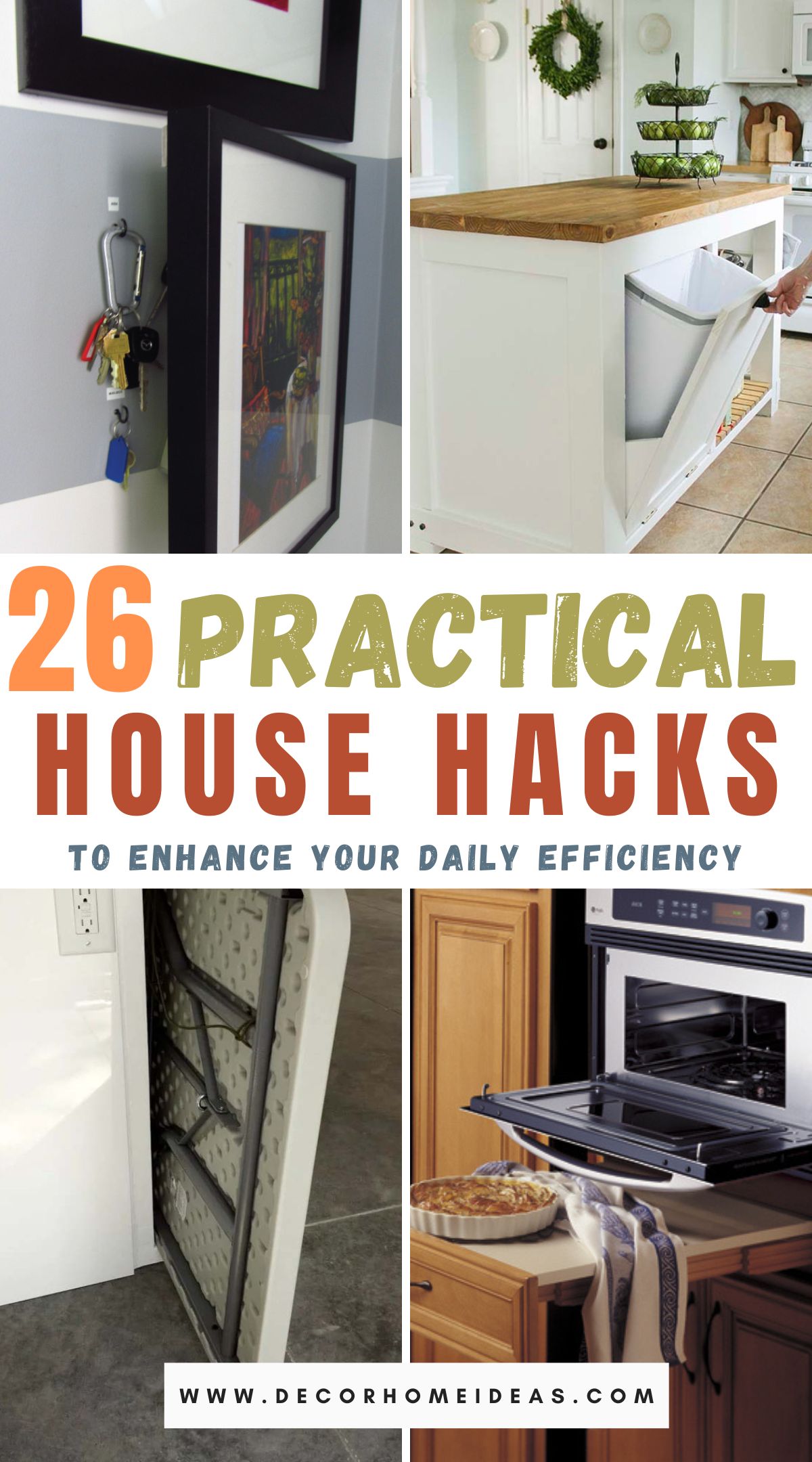 Simplify and optimize your home with these 26 ingenious house hacks. From clever storage solutions to time-saving organization tips, discover innovative ways to make your living space more efficient and enjoyable.