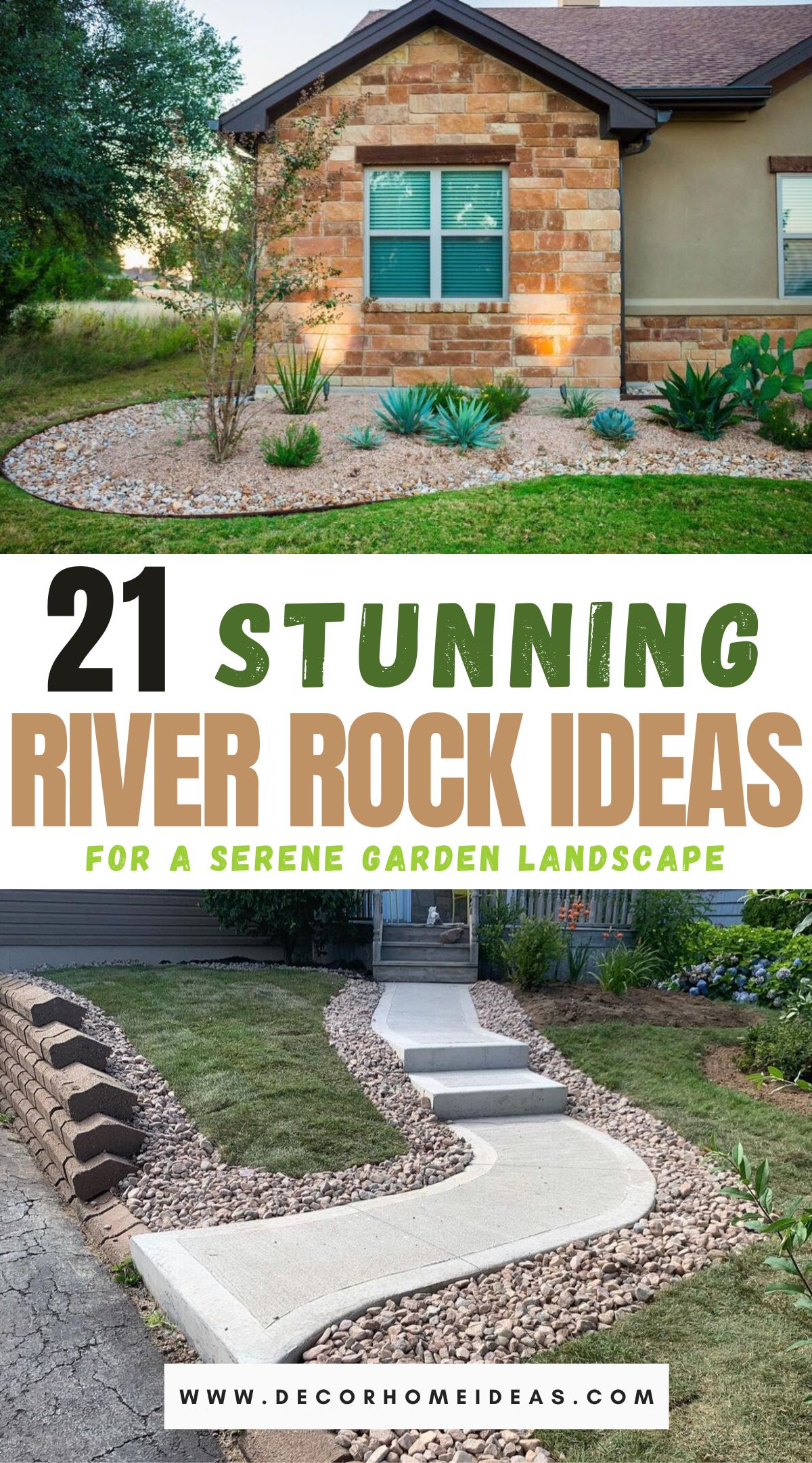 Best River Rock Landscaping Ideas and Designs