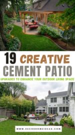 best cement patio ideas and designs
