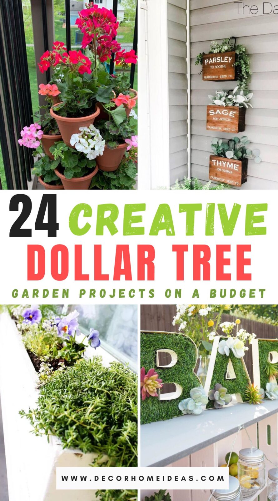 Transform your garden without breaking the bank with these 24 budget-friendly ideas sourced straight from the Dollar Tree. From DIY planters to decorative accents, discover how to create a stunning outdoor space on a dime.
