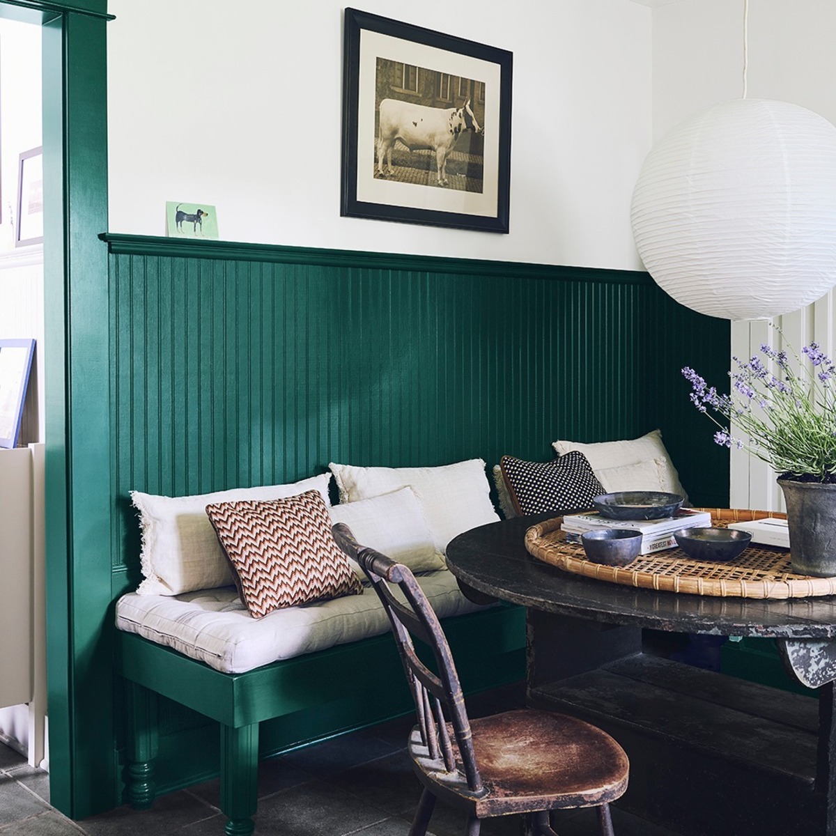 dark green accent wall 22