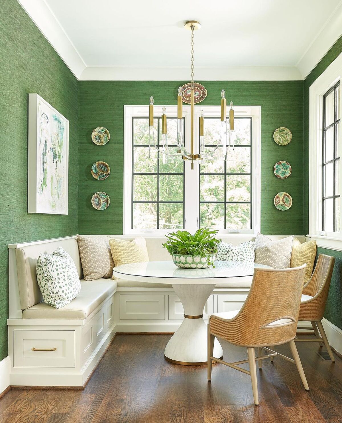 dark green accent wall 3