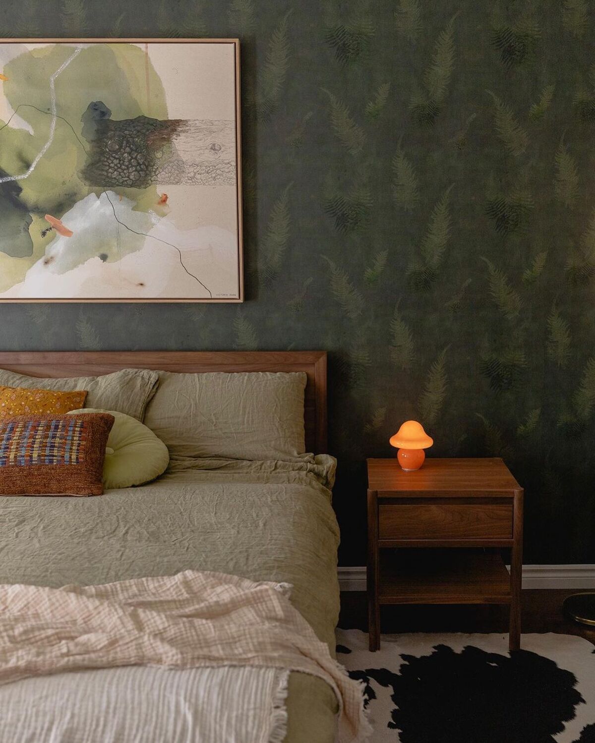 dark green accent wall 6