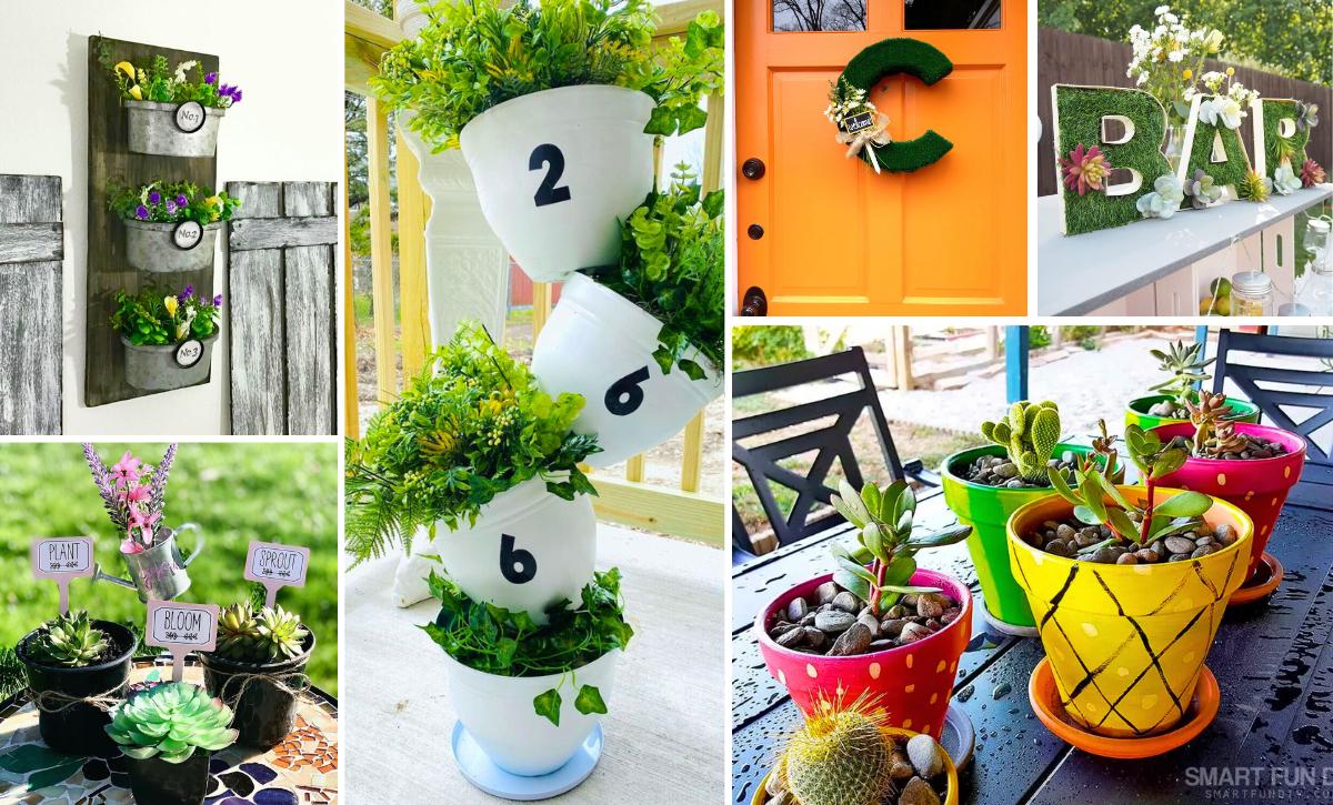 dollar tree garden ideas