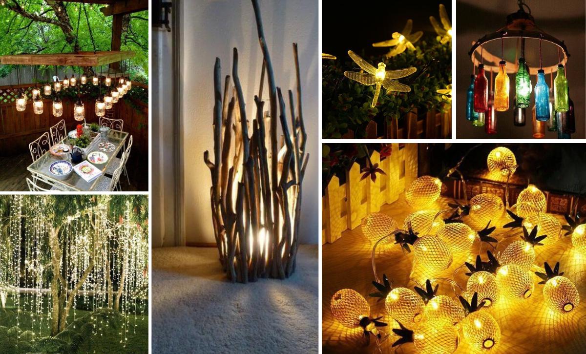 DIY Lighting Ideas Garden