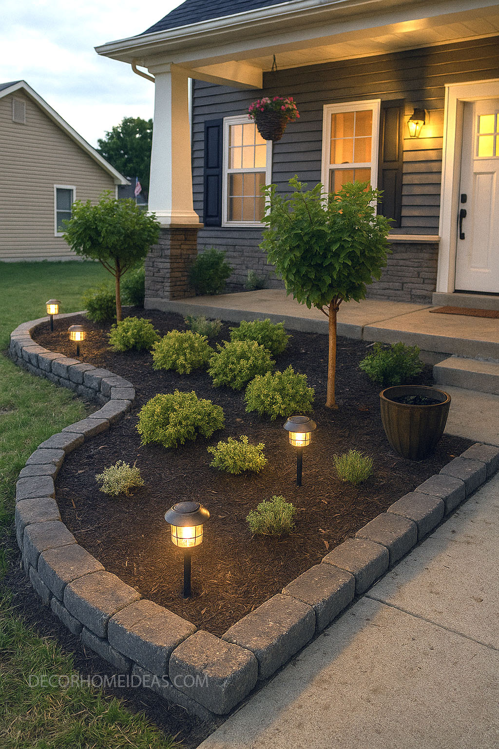 Front Yard Flower Bed Ideas That Instantly Boost Curb Appeal 1