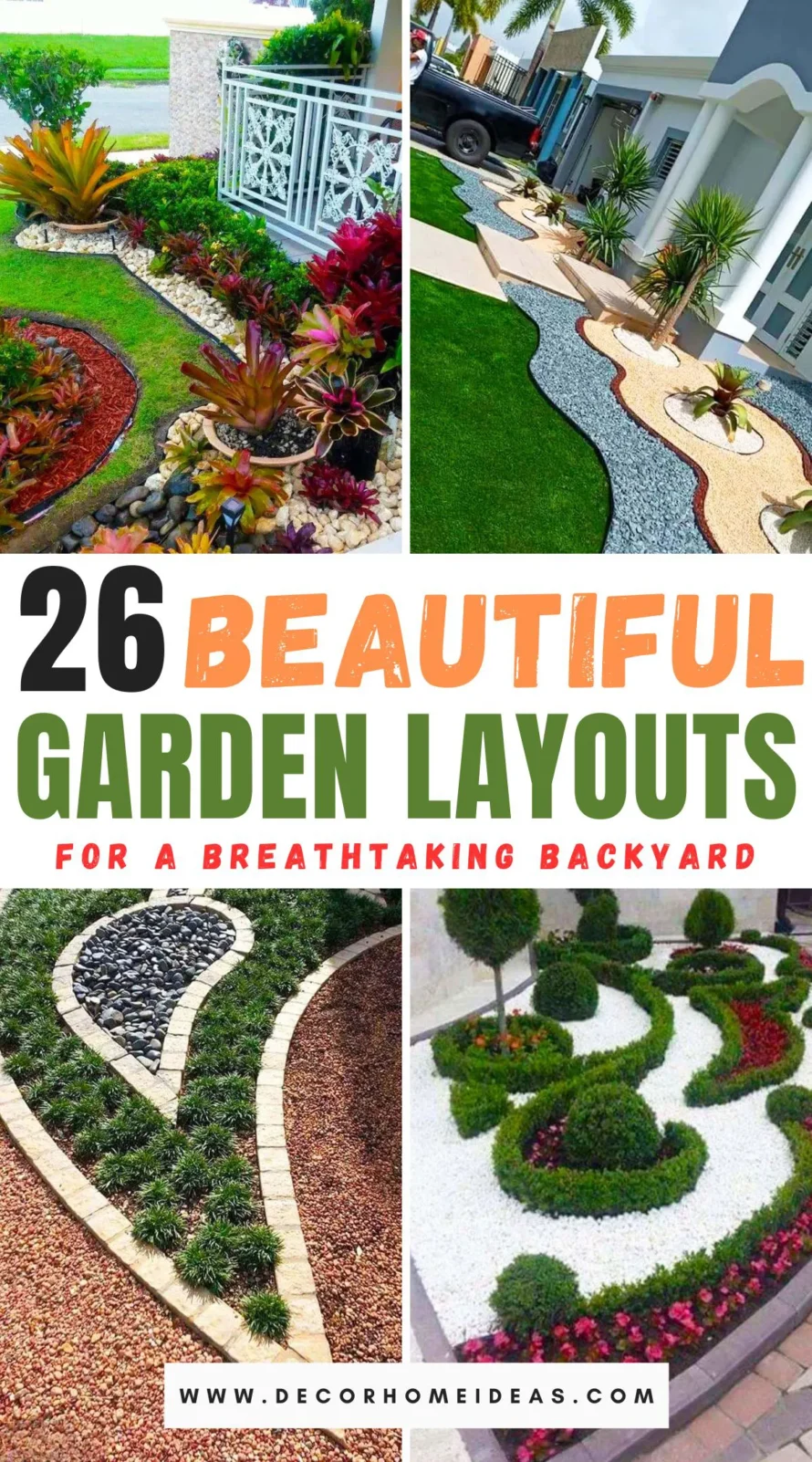 Unveil 26 enchanting garden layouts that promise to turn your backyard into a mystical escape. Whether you crave a tranquil Zen garden or a whimsical flower haven, these designs are tailored to inspire awe and wonder. Step into a world of magical outdoor spaces!