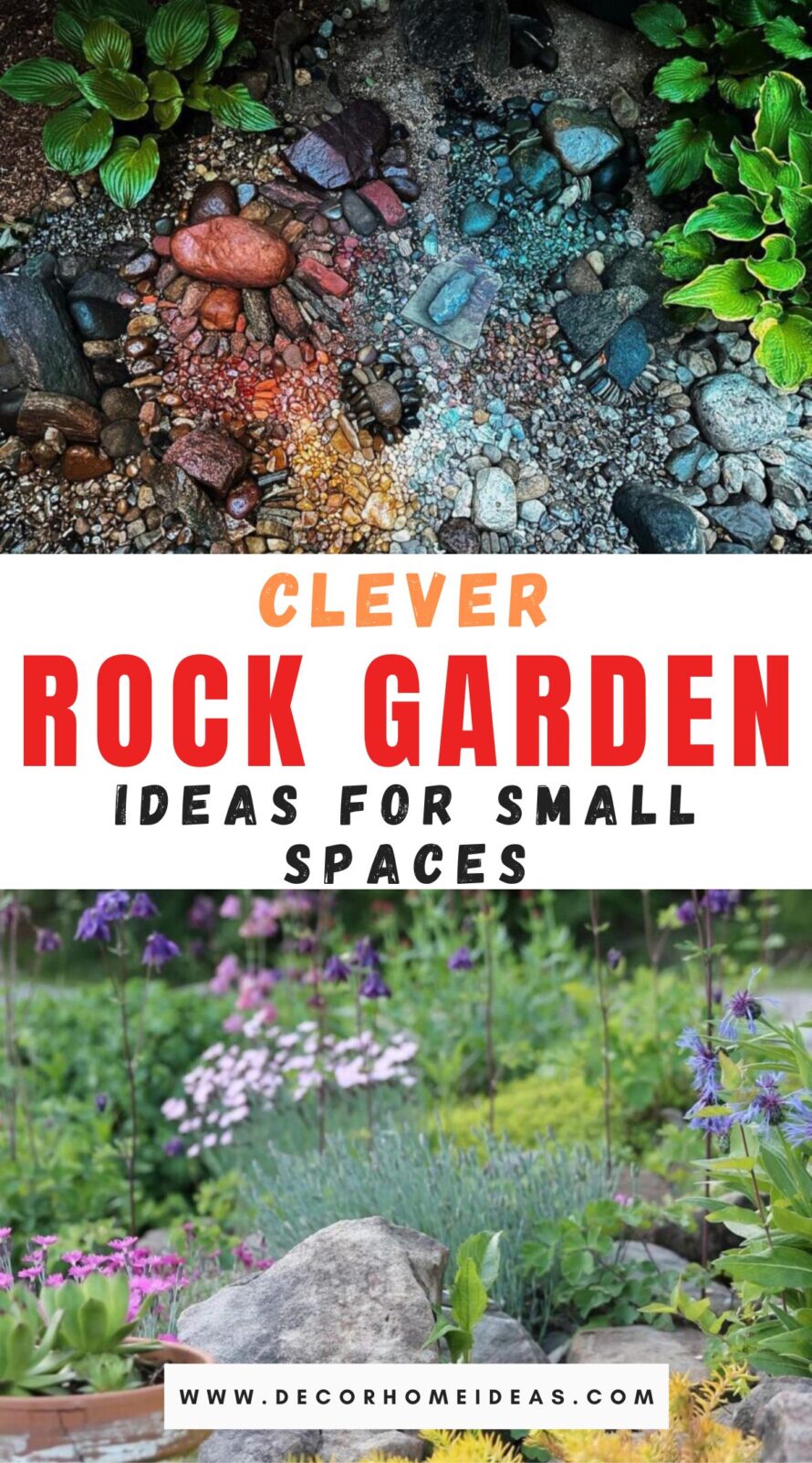 Explore clever rock garden ideas tailored for small spaces. From vertical rock gardens to strategically placed stones amidst colorful plants, these creative designs maximize limited areas, adding texture and visual interest to your outdoor oasis without sacrificing style or functionality.