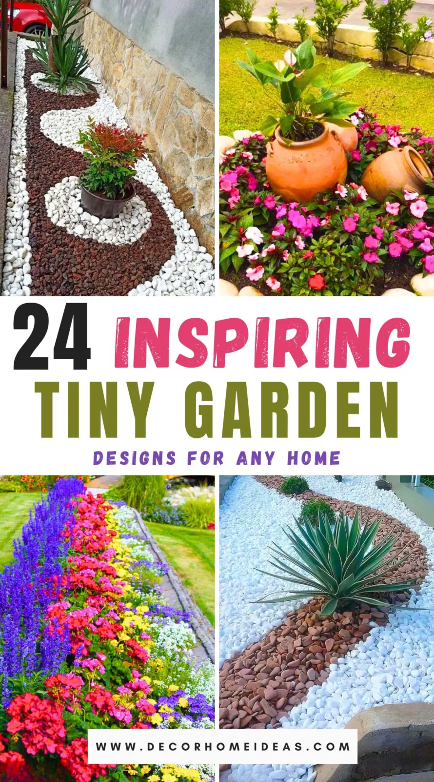 Explore 24 enchanting tiny garden designs tailored for compact spaces. From vertical gardens to rooftop oases, these creative ideas maximize every inch of space, offering a lush and inviting retreat in even the smallest of areas. Whether you have a balcony, patio, or windowsill, transform your space into a verdant sanctuary with these inspiring garden concepts.