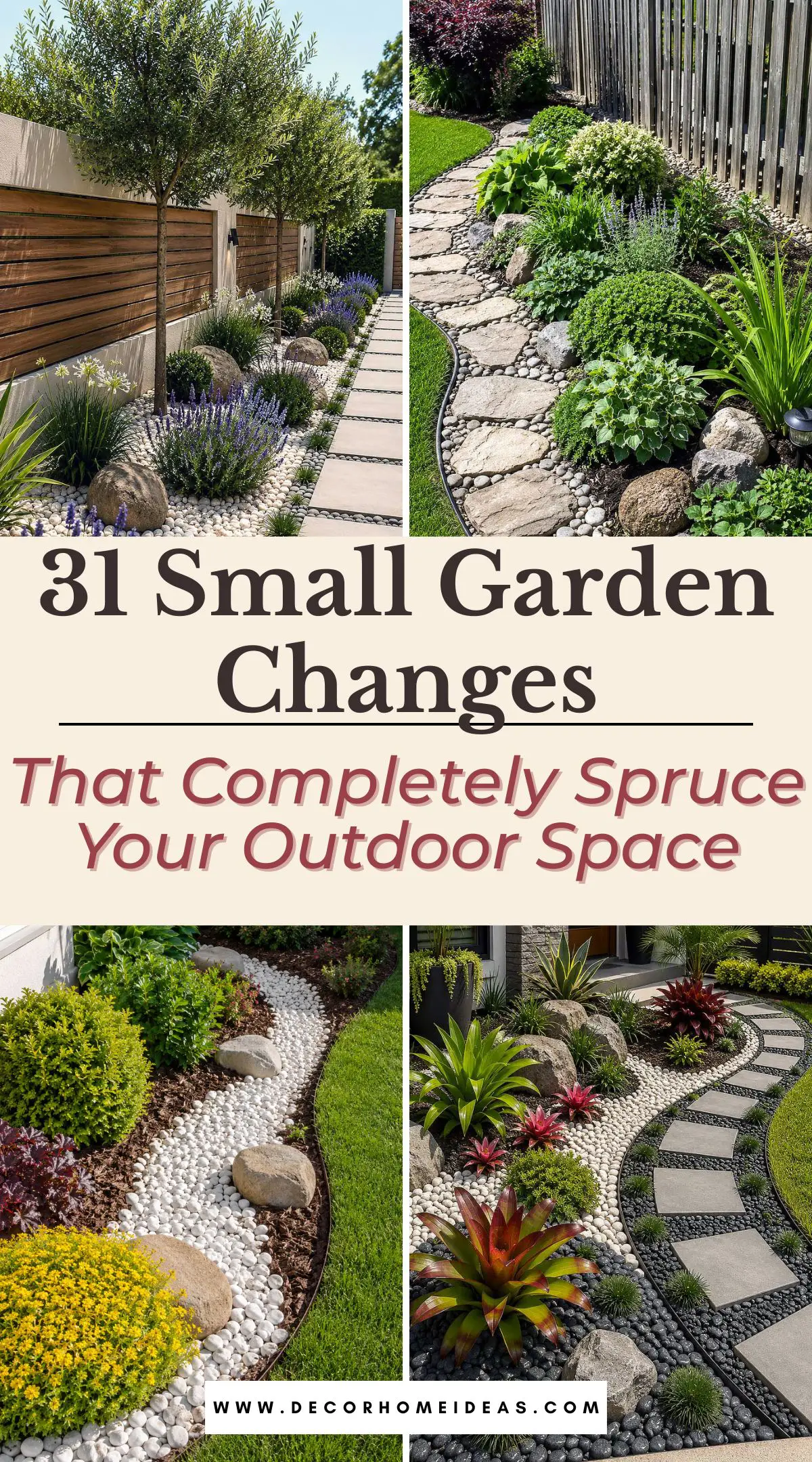 Get inspired by simple garden makeover ideas, outdoor decorating tips, and landscaping upgrades that create a polished backyard look.