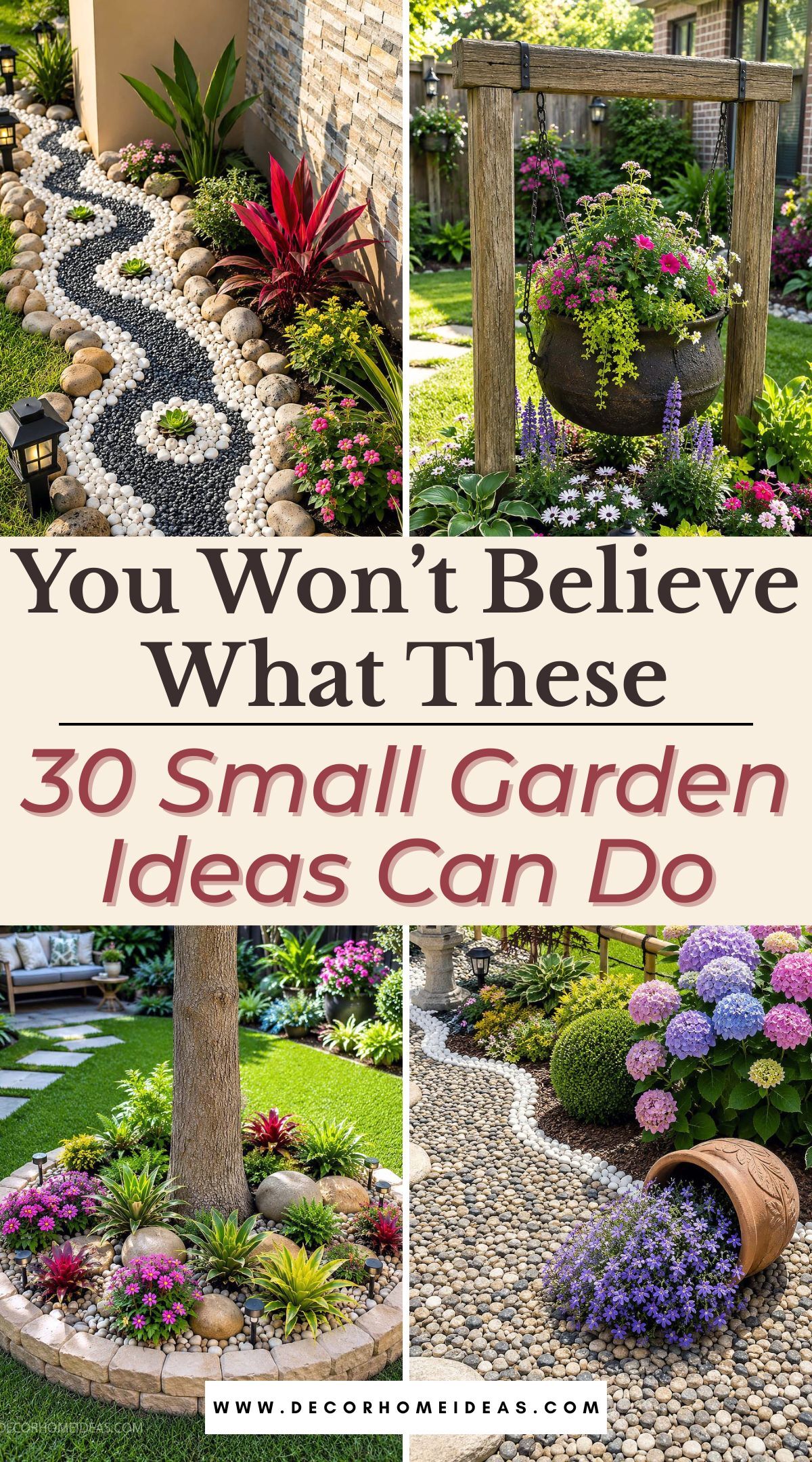 Unlock the full potential of your backyard with innovative small garden ideas that create stunning visual impact. Explore landscaping inspiration, smart storage solutions, and beautiful planting combinations designed for small spaces.