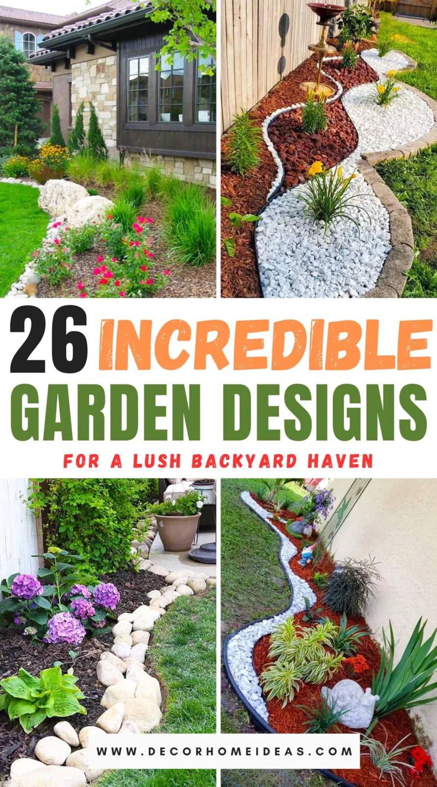 Discover 26 stunning garden designs that transform any home into a breathtaking paradise. From lush vertical gardens to serene water features, find inspiration to create your own outdoor oasis. Dive in to see which idea suits your space!