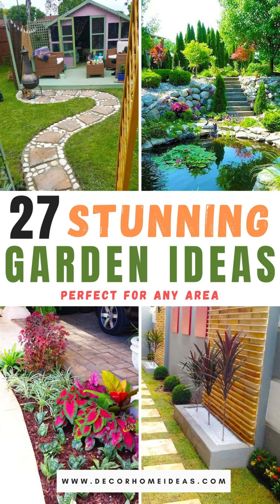 Discover 27 innovative garden ideas designed to enhance any space, large or small. From vertical gardens to creative water features, this post will inspire you to transform your outdoor area into a breathtaking oasis. Dive in to learn more!