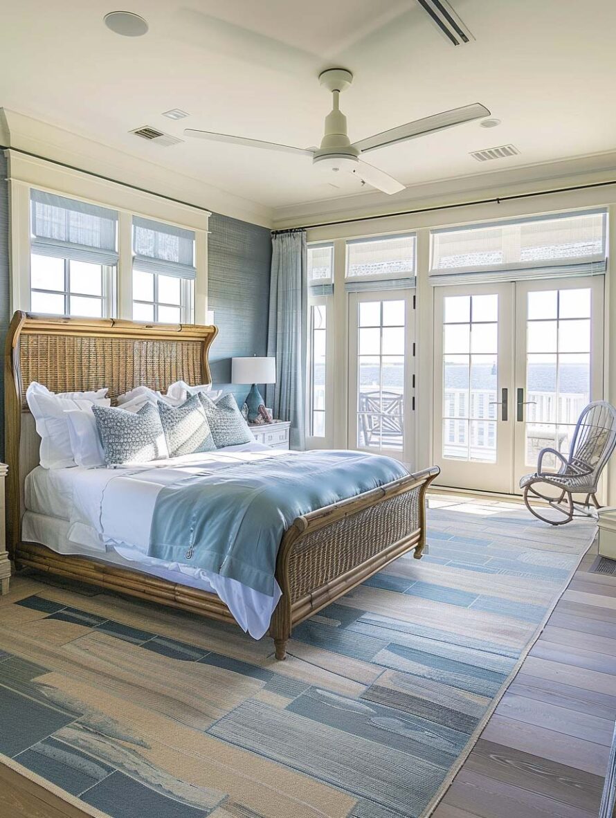 34 Gorgeous Master Beach Bedroom Ideas for a Serene Seaside Haven