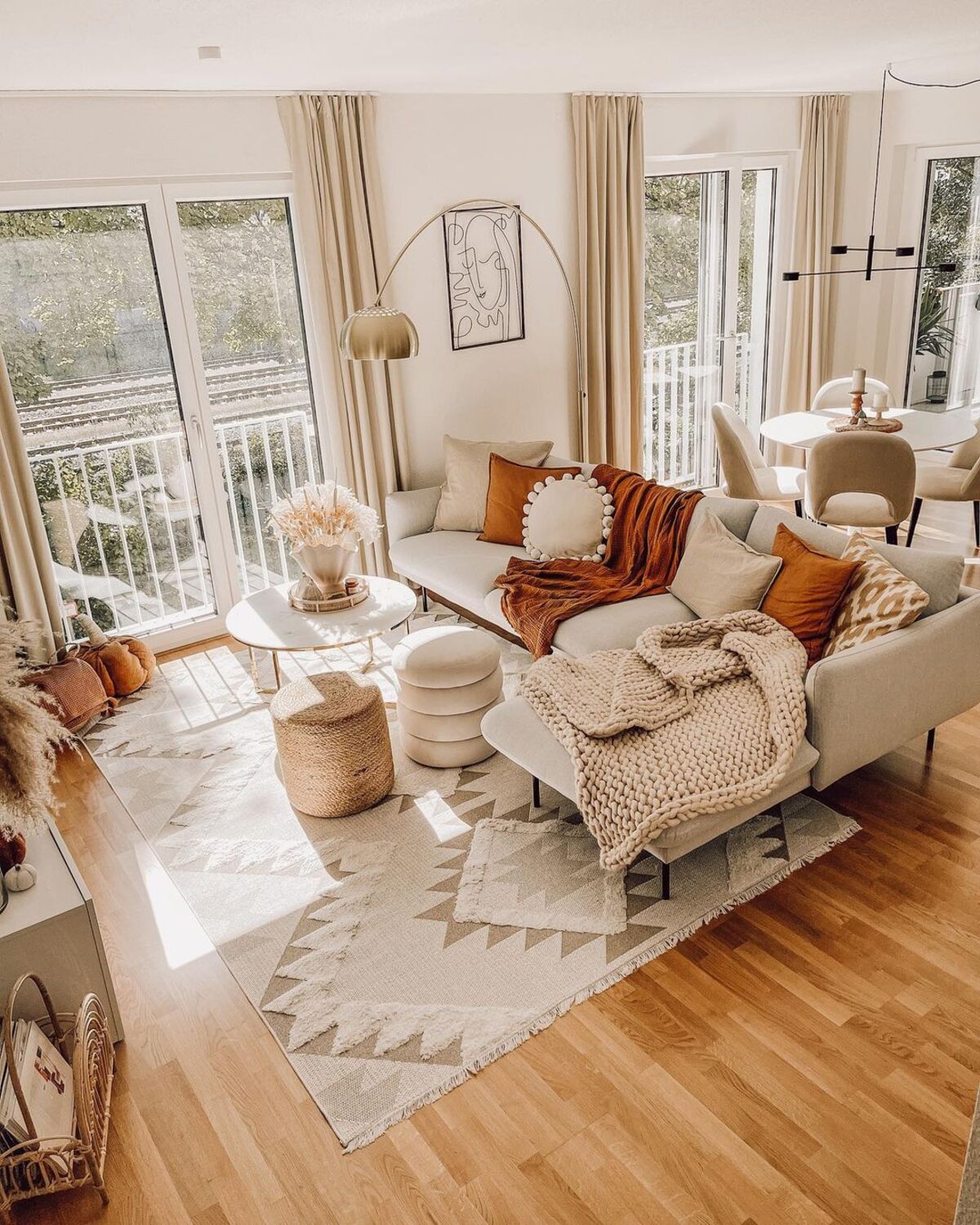 20 cozy fall living room decor ideas 14