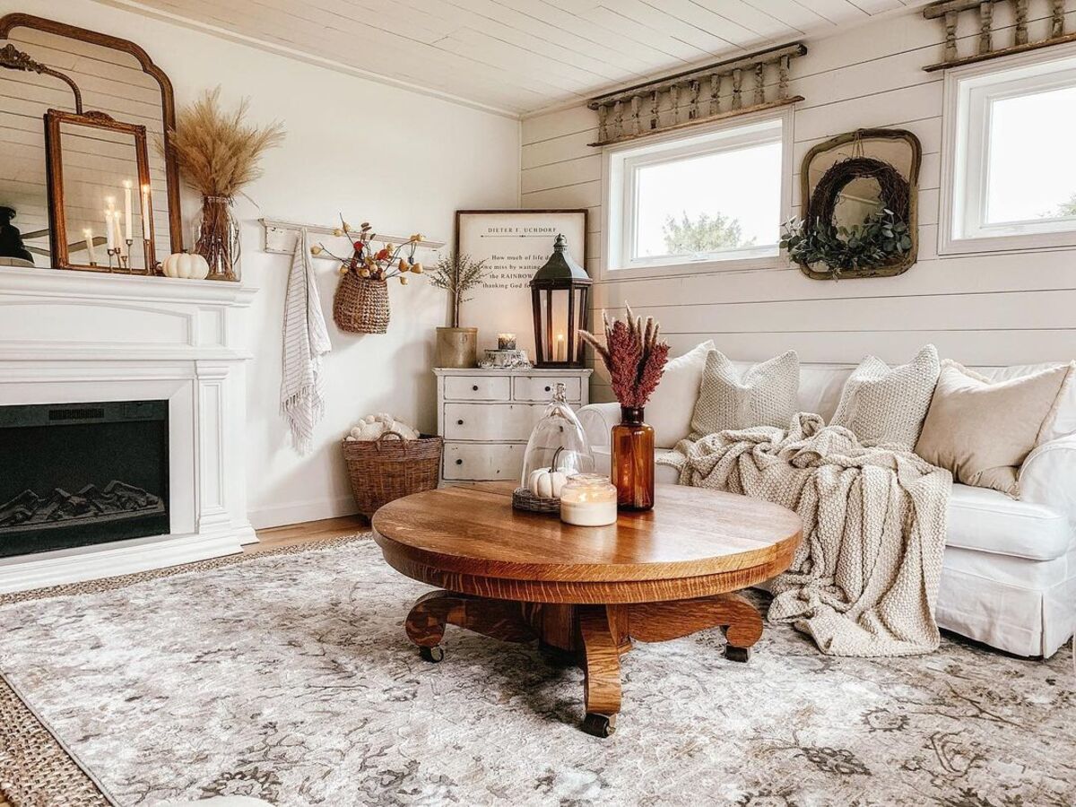20 cozy fall living room decor ideas 9