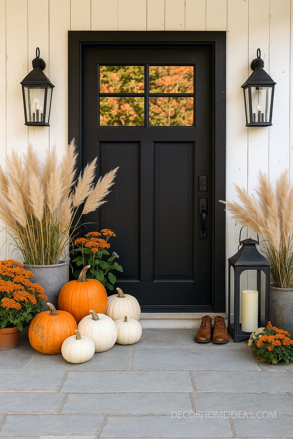 Cozy & Elegant Fall Porch Decor Ideas copy