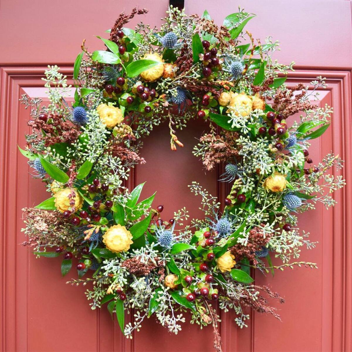 charming diy autumn wreath ideas 15