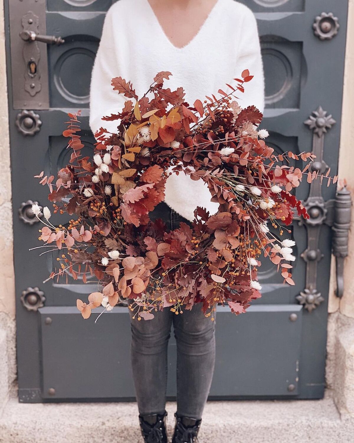 charming diy autumn wreath ideas 4
