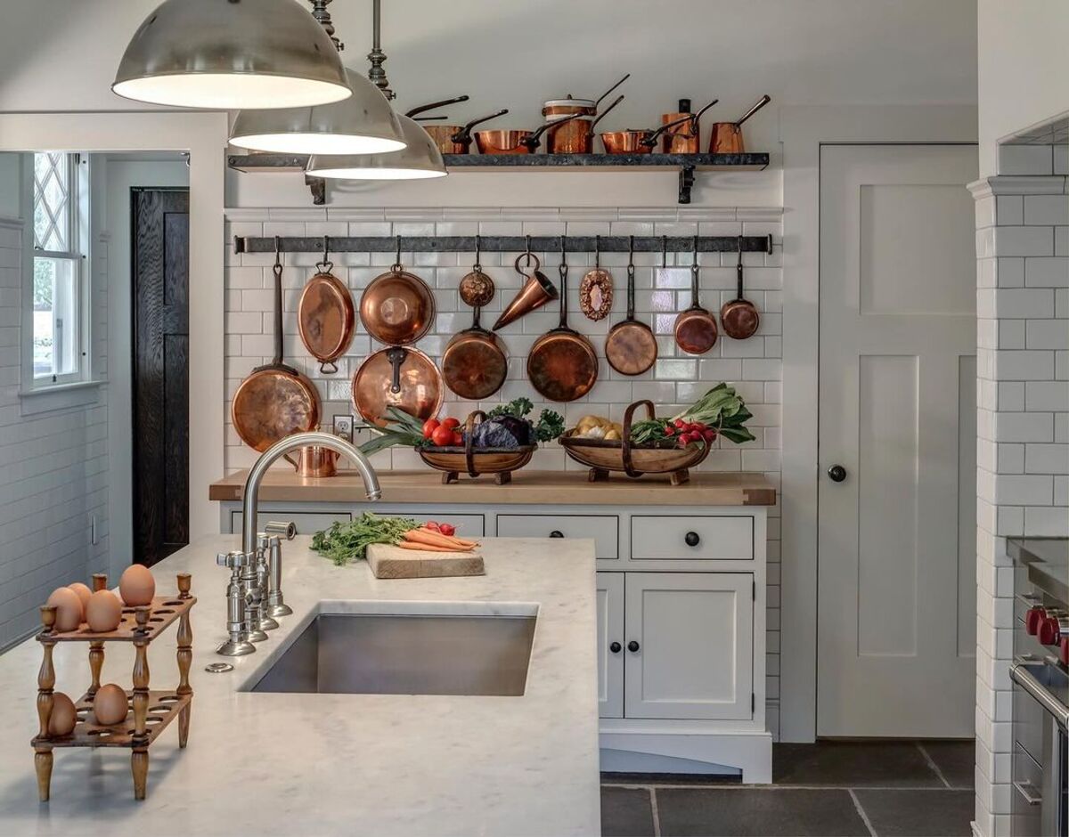 creative ways to decorate above your kitchen cabinets 1