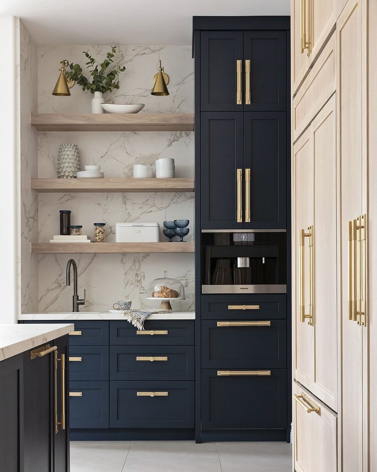 creative ways to decorate above your kitchen cabinets 2