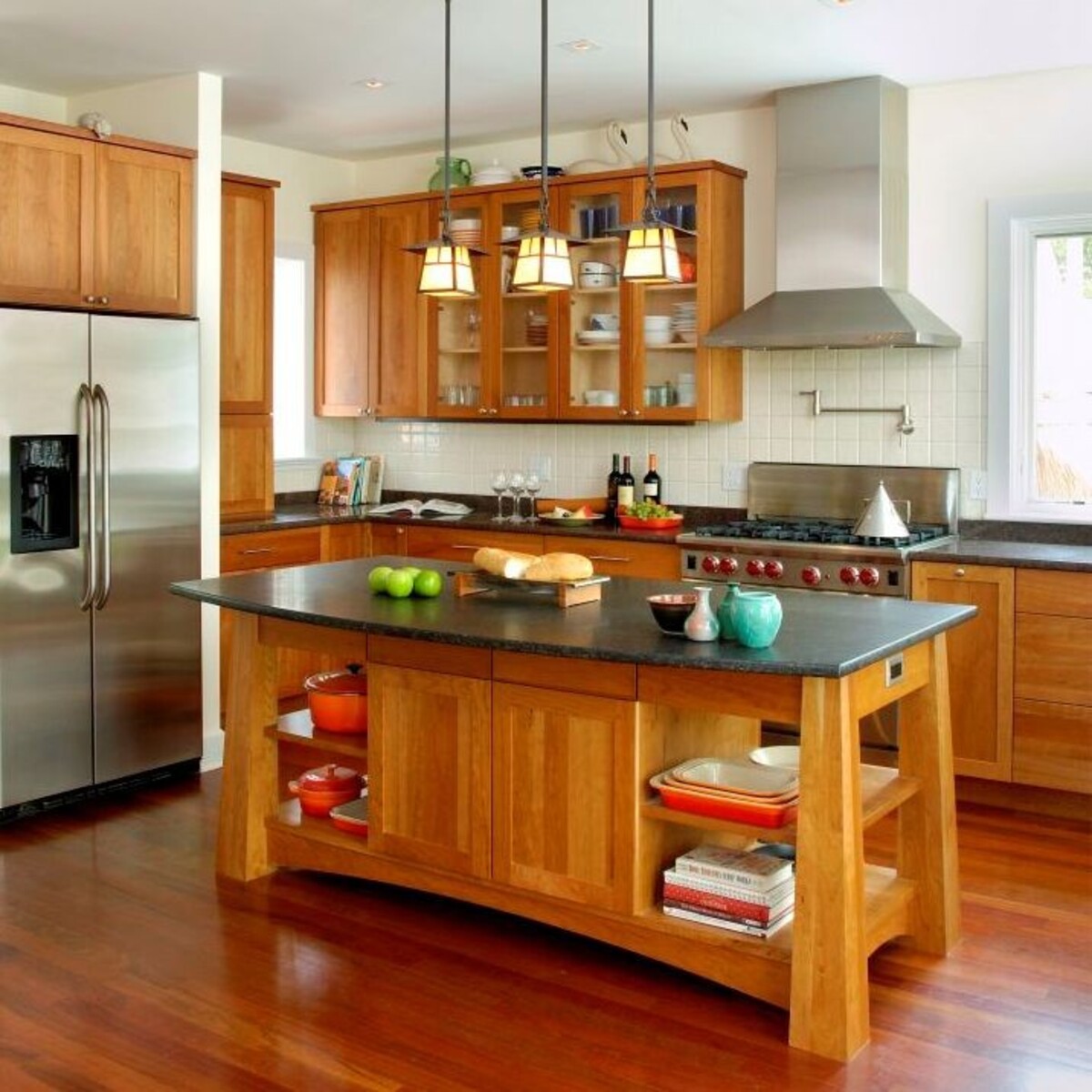 creative ways to decorate above your kitchen cabinets 20