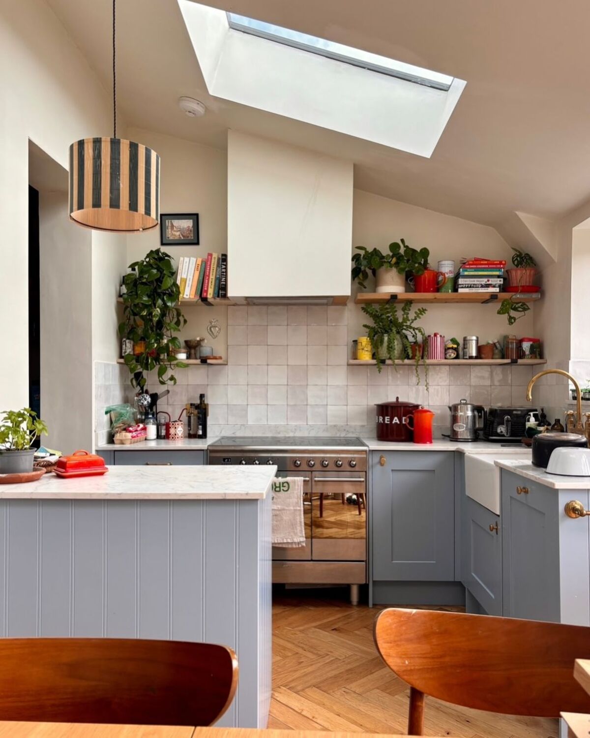 creative ways to decorate above your kitchen cabinets 3