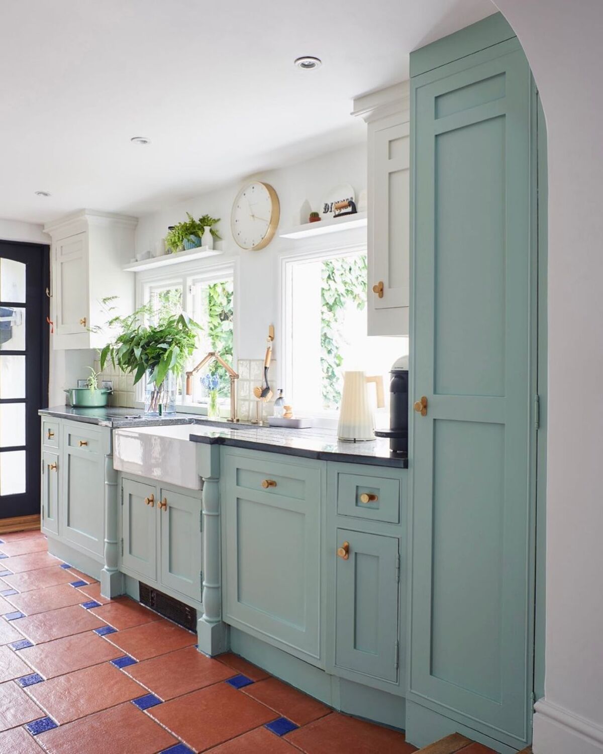 creative ways to decorate above your kitchen cabinets 6