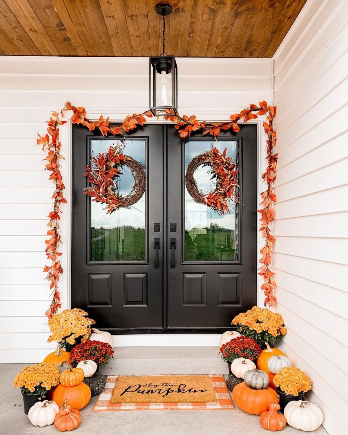 gorgeous mums front porch fall 7
