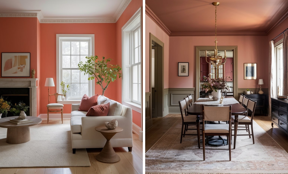 6 Inviting Peach Paint Colors by Benjamin Moore