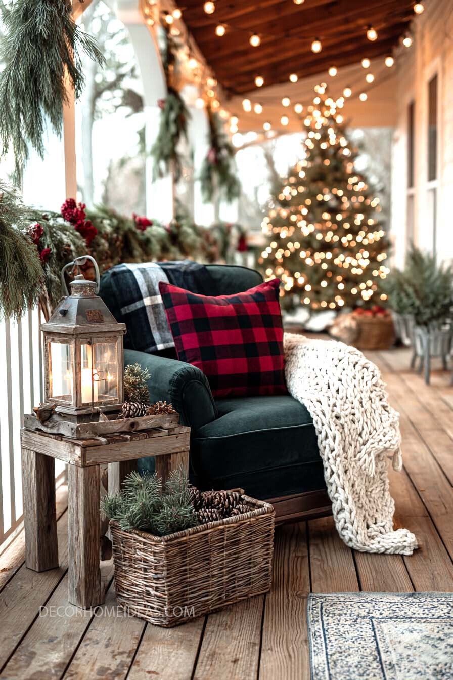 Warm and Cozy Outdoor Christmas Decor