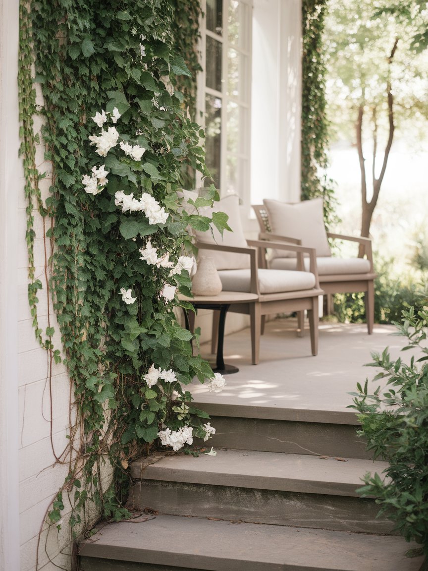 climbing flowers porch 12