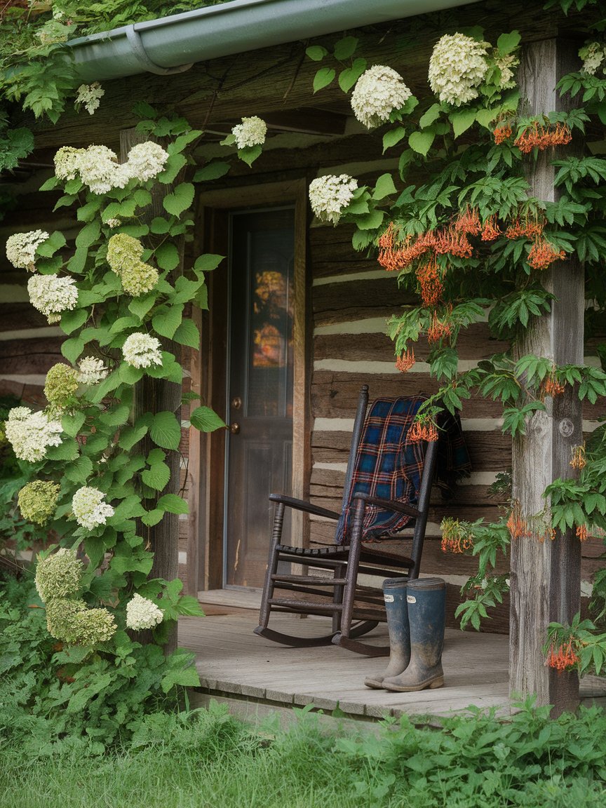 climbing flowers porch 14