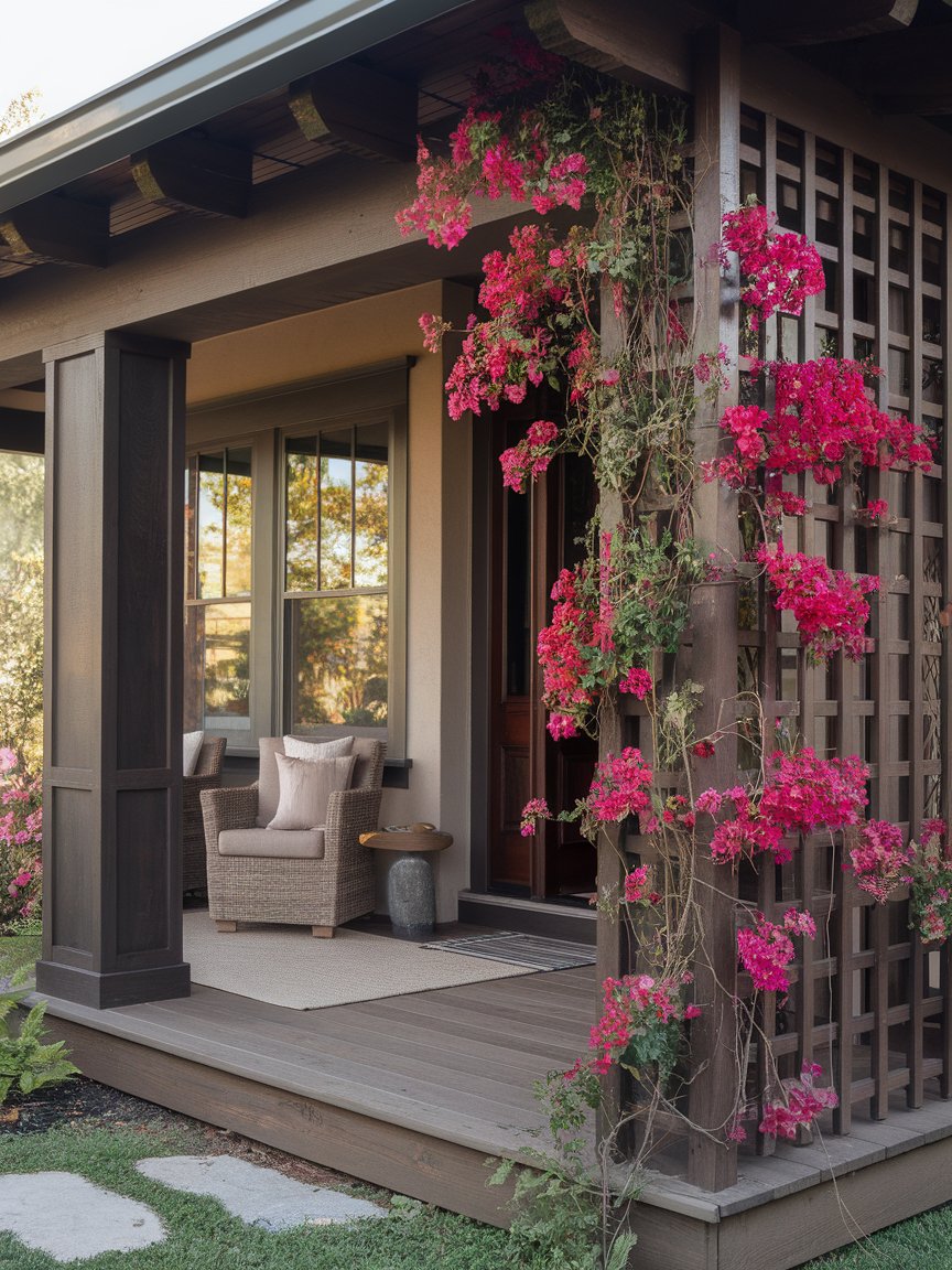 climbing flowers porch 21