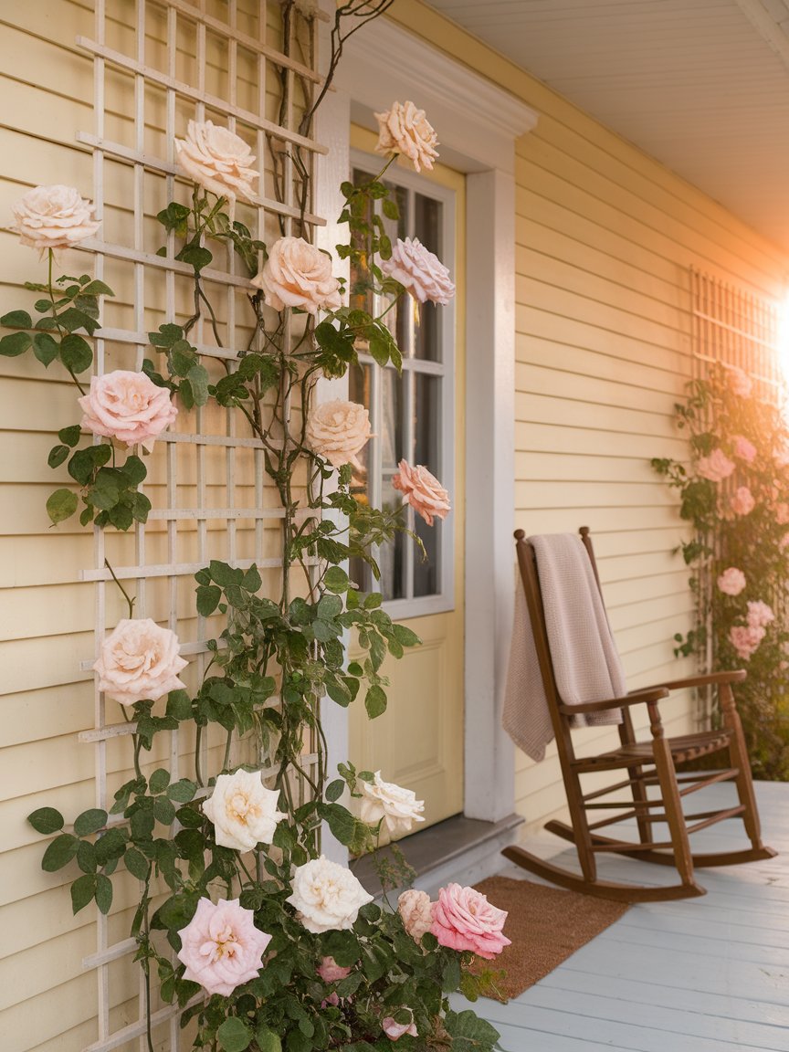 climbing flowers porch 22
